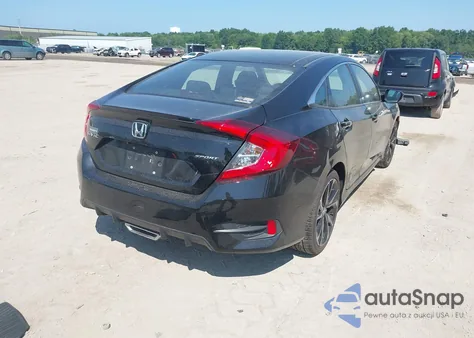 2020 Honda Civic Sport из США, поврежденный, VIN 2HGFC2F8XLH521139
